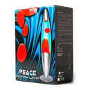 Black-Yellow-Blue Peace Motion Lamp