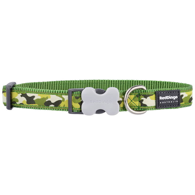  Collar de perro de camuflaje (verde)