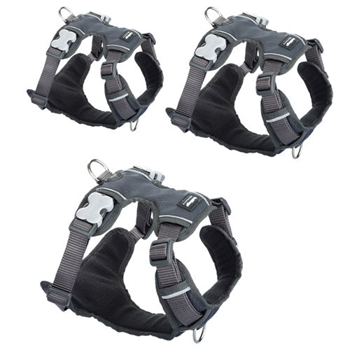 Padded Harness (Cool Grey)