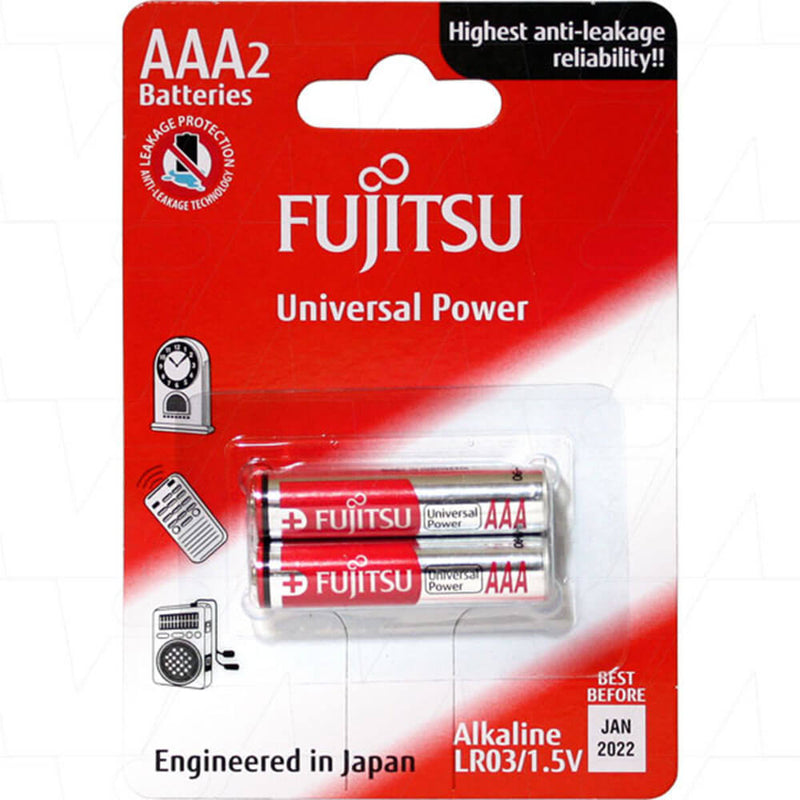 Fujitsu Alcalina Blister Universal Power (pacote de 2)