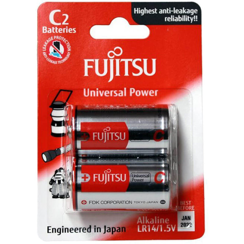Fujitsu Alcaline Blister Universal Power (Lot de 2)