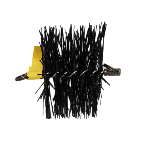 FireUp Mini 10cm Polypropylene Pull Thru Blk Brush (8" Dia.)