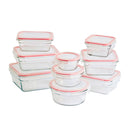 Ensemble de mélange de verre trempé résistant au four Glasslock