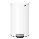  Brabantia Papelera con pedal trasero plano 40L