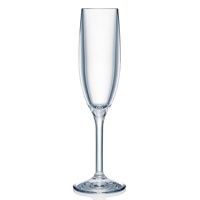 Strahl Polycarbonate Champagne Drinking Glass Flute 166mL