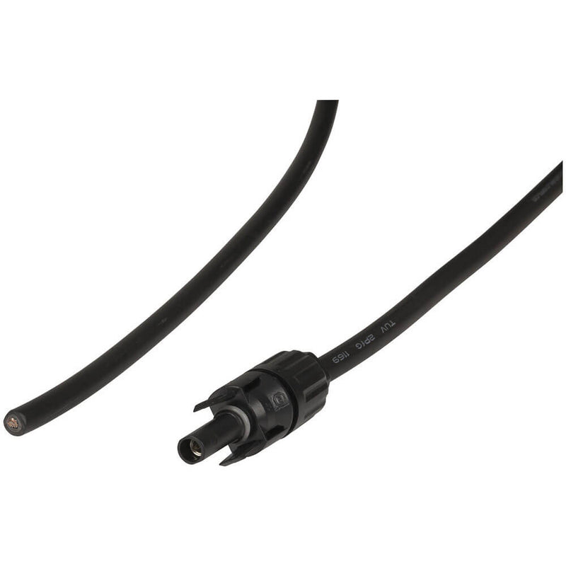 Câble d'alimentation PV préfabriqué avec extrémité nue 2 m
