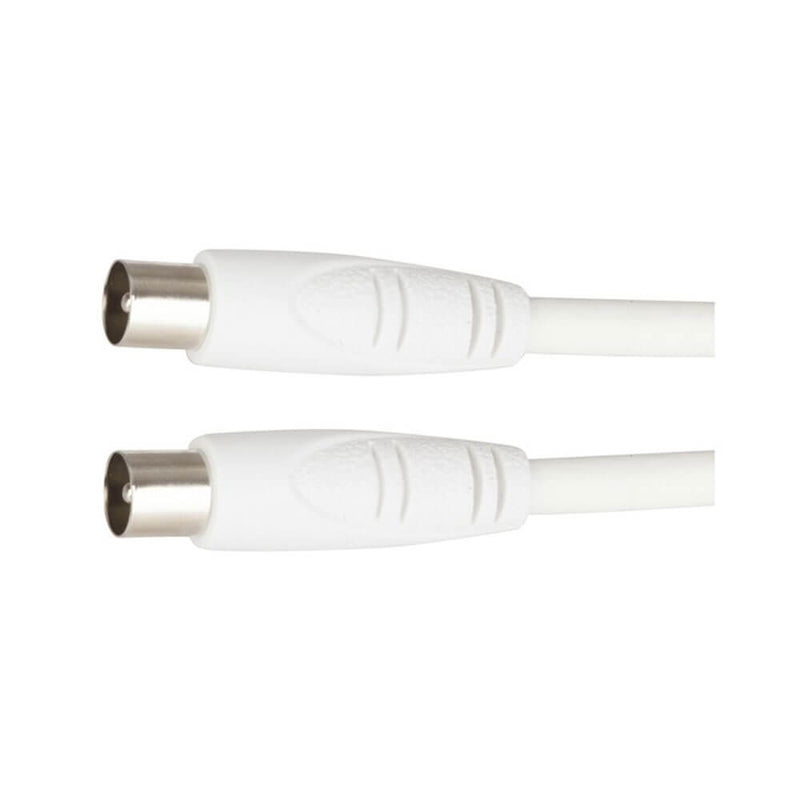  Cable Coaxial TV Blanco 1,5m