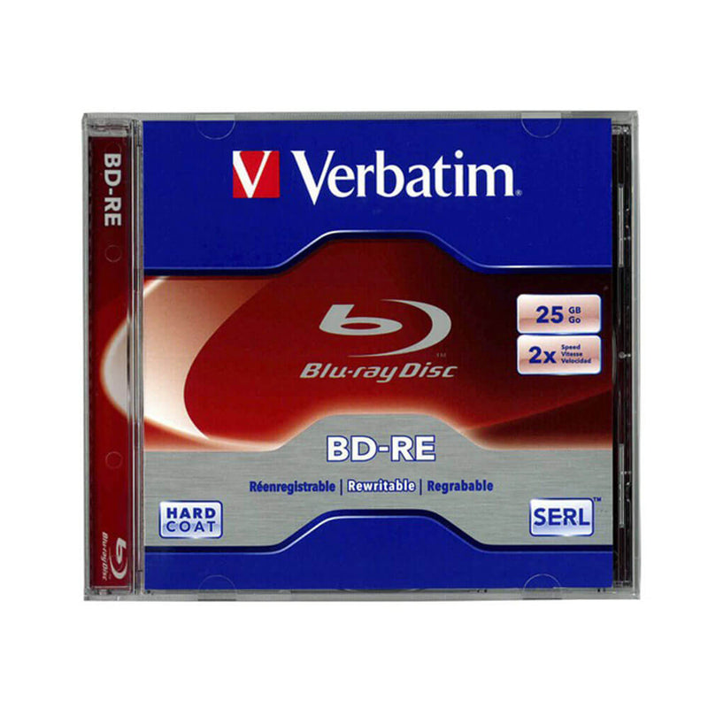  Disco Blu-Ray Verbatim con estuche (25 GB)