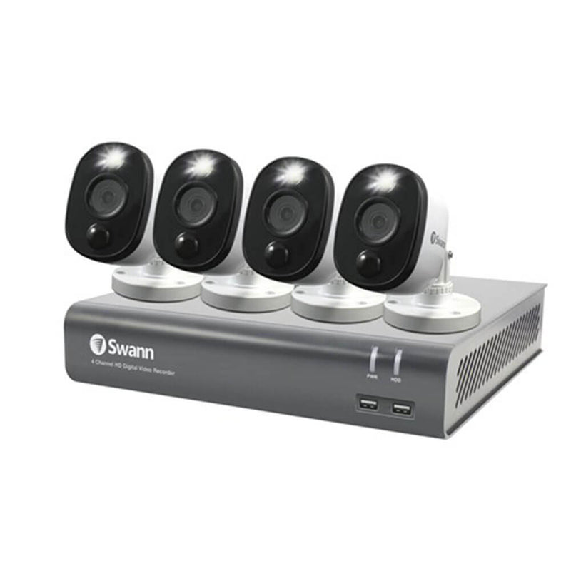  Sistema de vigilancia Swann 1080p (cámara de 4 piezas)