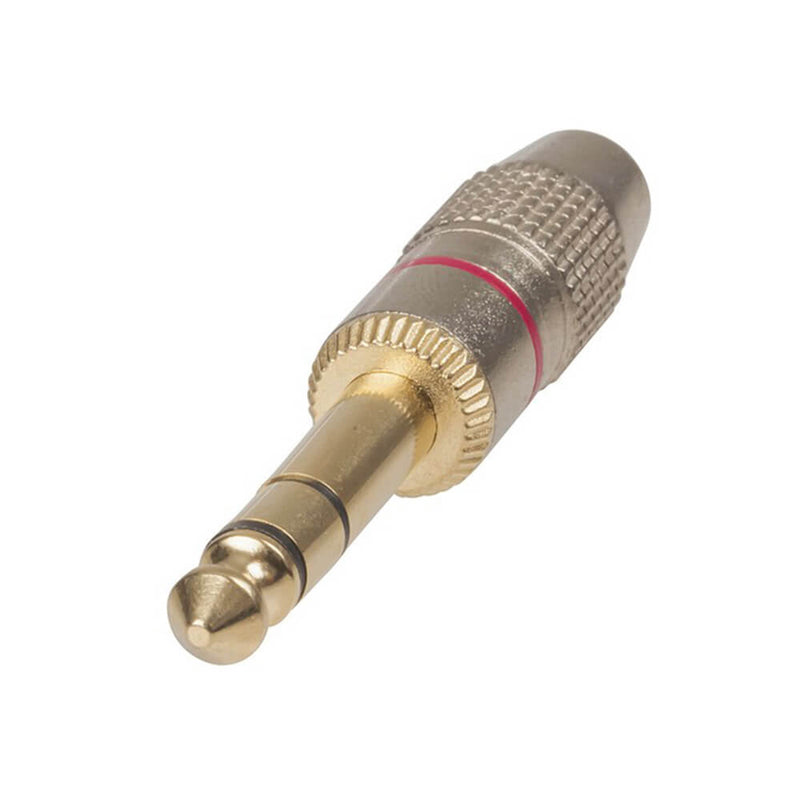  Conector estéreo profesional de 6,5 mm (dorado)