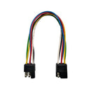 Plugue e soquete com fio com conectores do tipo Bullet