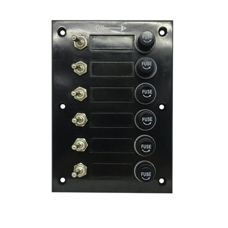  Panel de interruptores con fusibles (15 A)