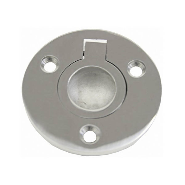 Round Stainless Steel Flush Pull Cast 52mm