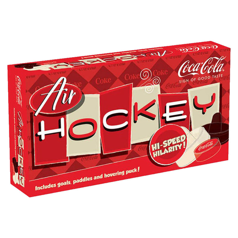 Coca-Cola Air Hockey Set