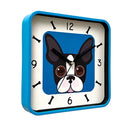 Doggy Tiny Square Wall Clock