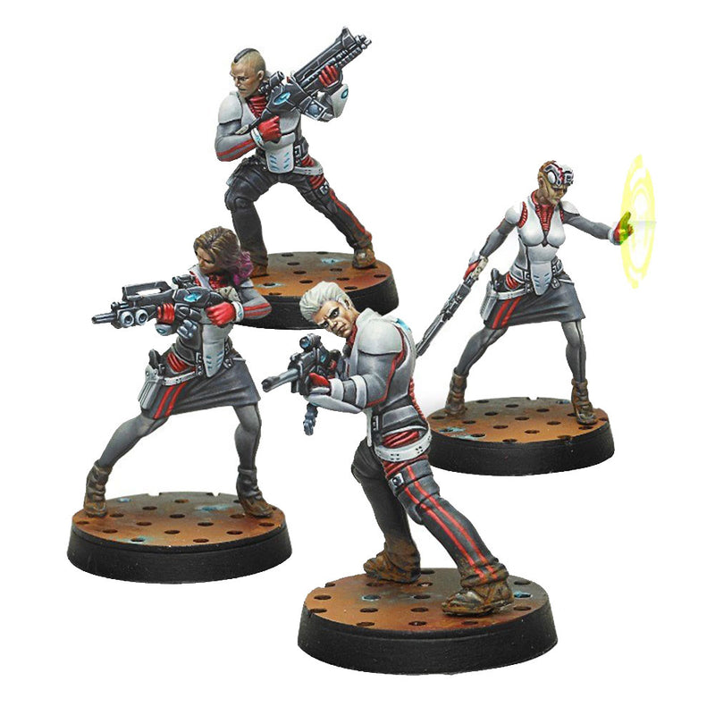 Infinity Nomads Miniatures Moderators from Bakunin