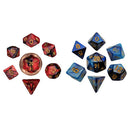 MDG Mini Poly Dice Set (w/ Gold No.)