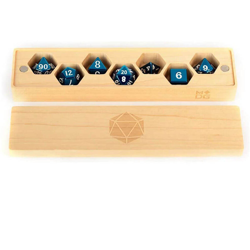 DICE METALIC DICE GamePremium Wood Dice Vault