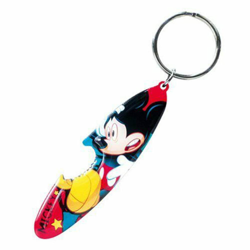 Porte-clés décapsuleur en étain Mickey Mouse