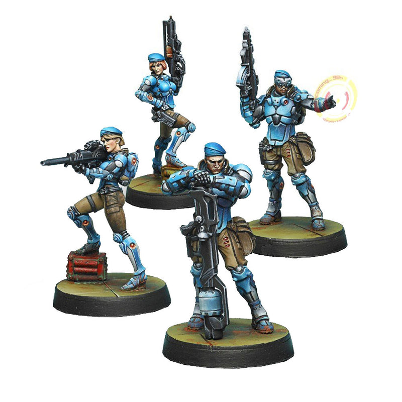 Infinity PanOceania Miniatures Fusiliers