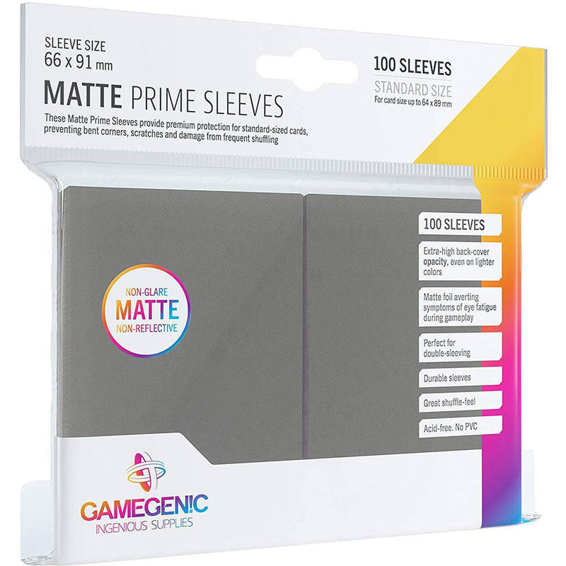 Pochettes pour cartes Matt Prime (66 mm x 91 mm, 100 par paquet)