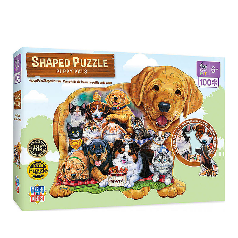 Puzzle em forma de MP (100 PCs)