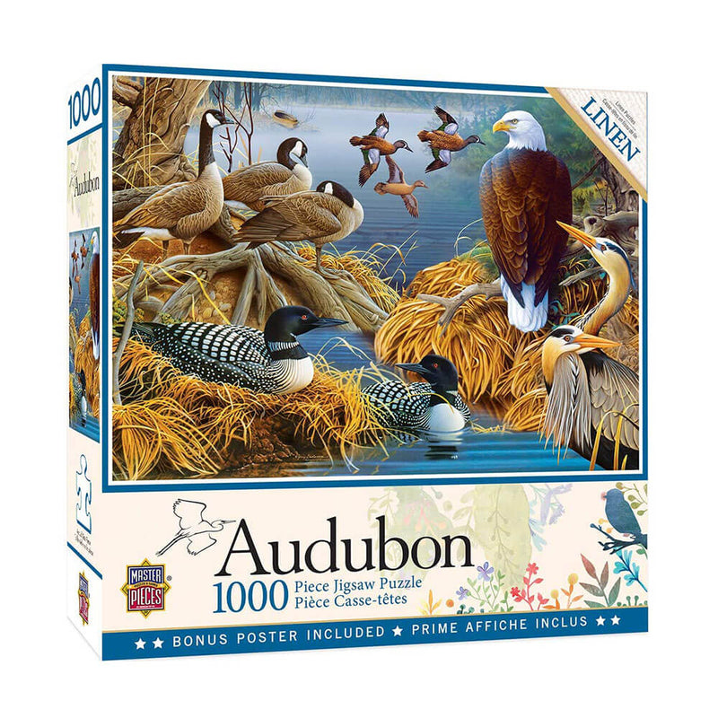  Rompecabezas de obras maestras Audubon (1000 piezas)