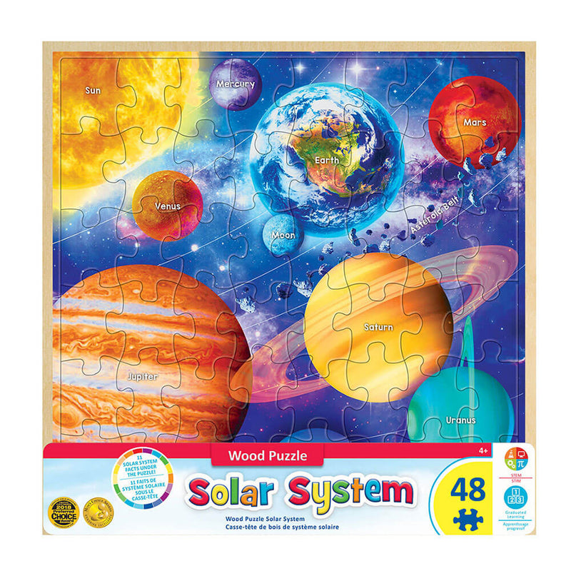 Puzzle de faits amusants MP Wood (48 pcs)