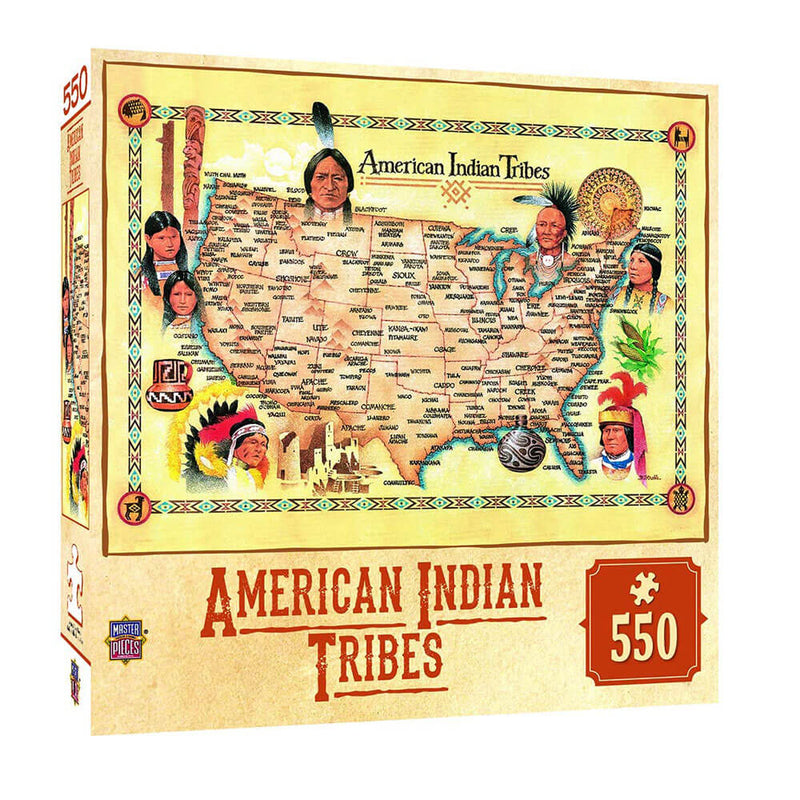 MP Puzzle Spirit Tribal (550 peças)