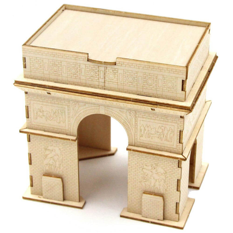  Modelo de madera 3D Incredibuilds