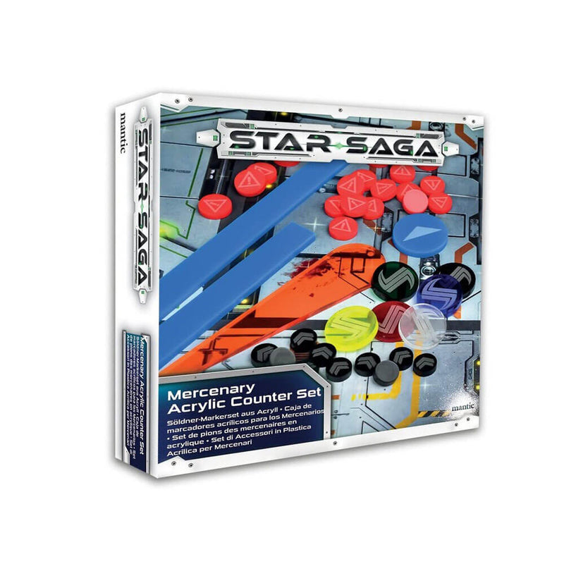  Juego de mostrador acrílico Star Saga