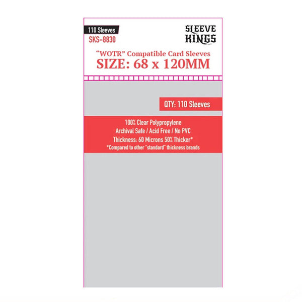 SK Board Game Sleeves WOTR Perfect Compatible (110s/Pack)