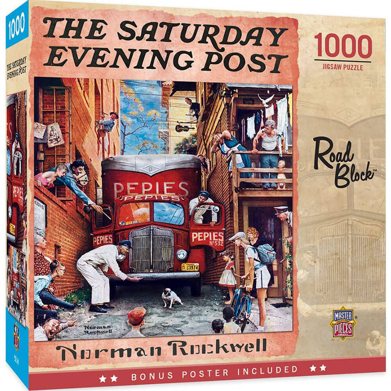 Puzzle 1000 pièces Saturday Evening Post