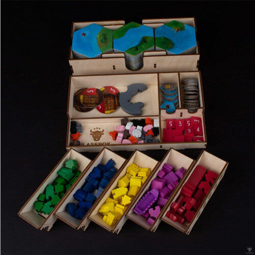 Laserox Inserts Explorers of the North Sea Game Accessory