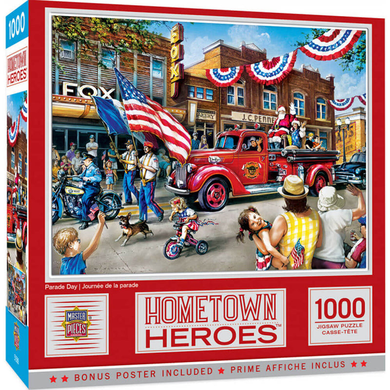  Masterpieces Hometown Heroes Puzzle de 1000 piezas