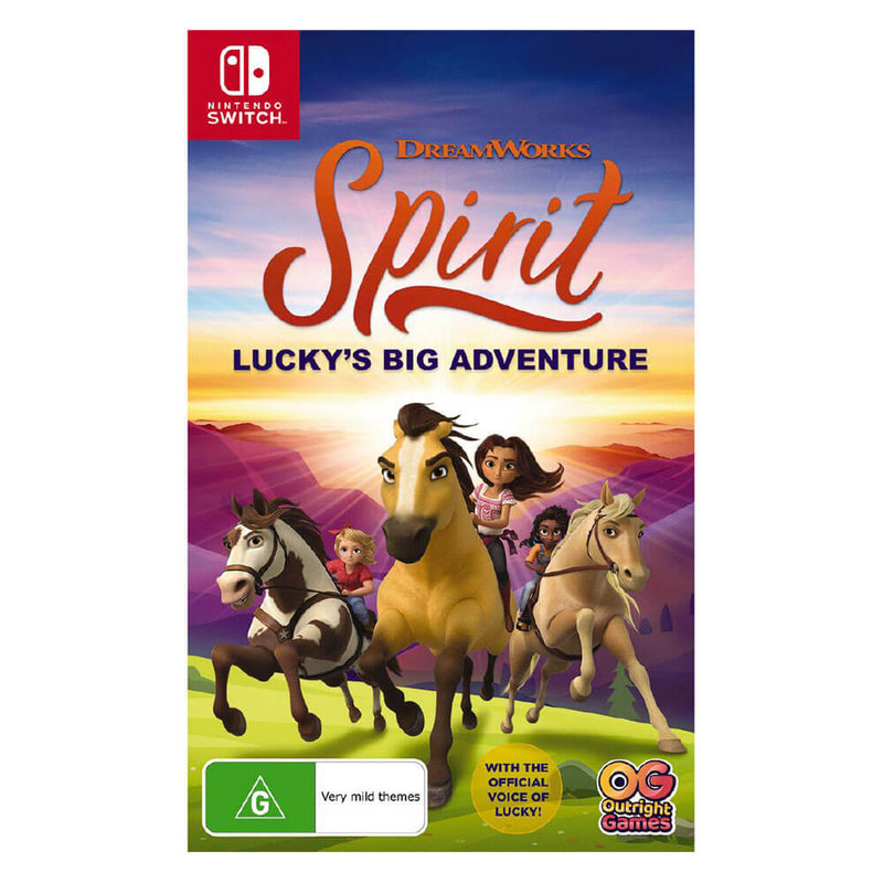  Videojuego DreamWorks Spirit Lucky's Big Adventure