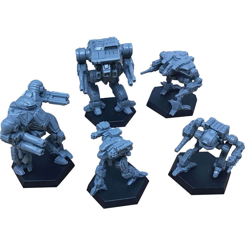 Battletech RPG Five Miniatures Collection