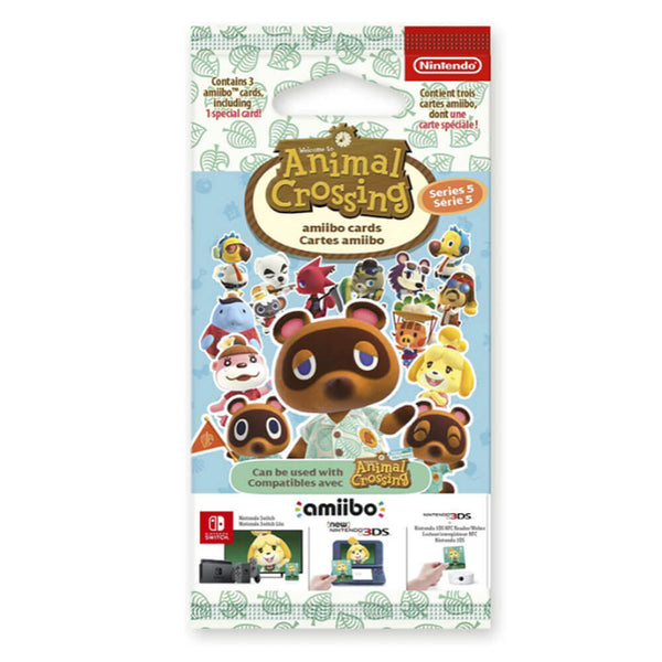 Amiibo Animal Crossing Cards Series 5 (1pc de estilo aleatorio)