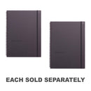 Whitelines Spiral Notebook A4 Black 160 page