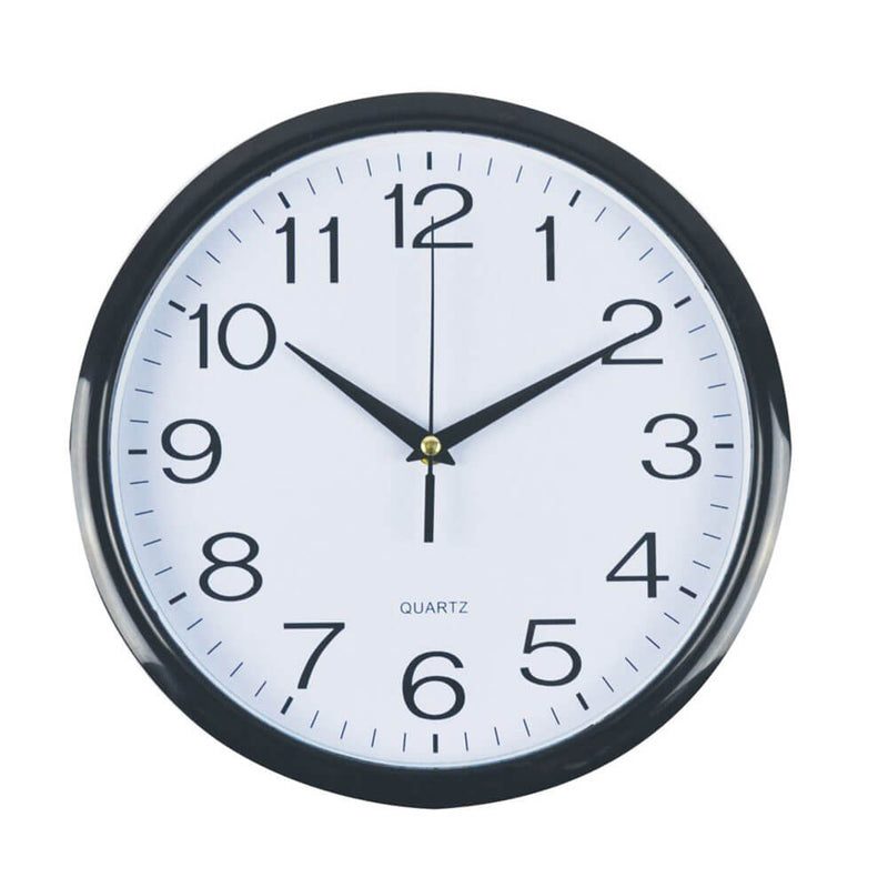  Reloj Italplast Redondo 30cm Esfera Blanca