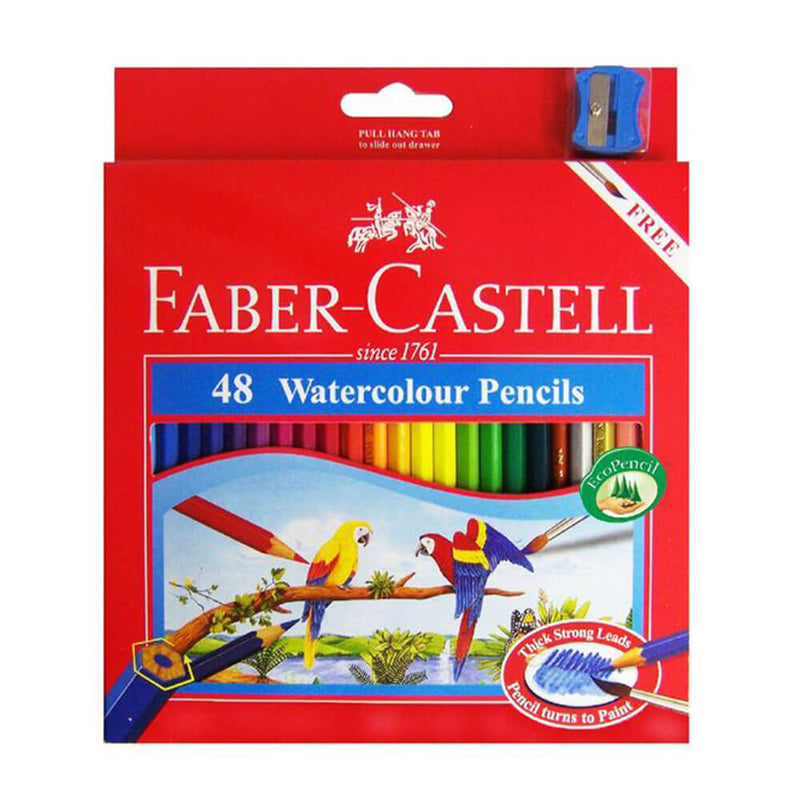 Lápis de cor de água de cor-casta