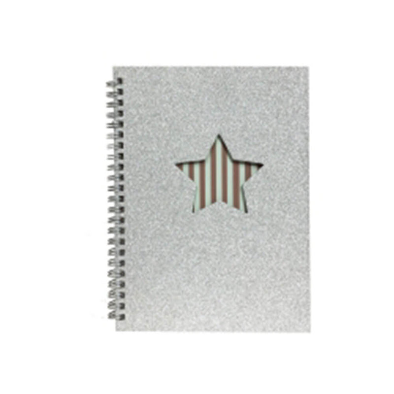  Cuaderno espiral perfil tapa dura A5 160 páginas