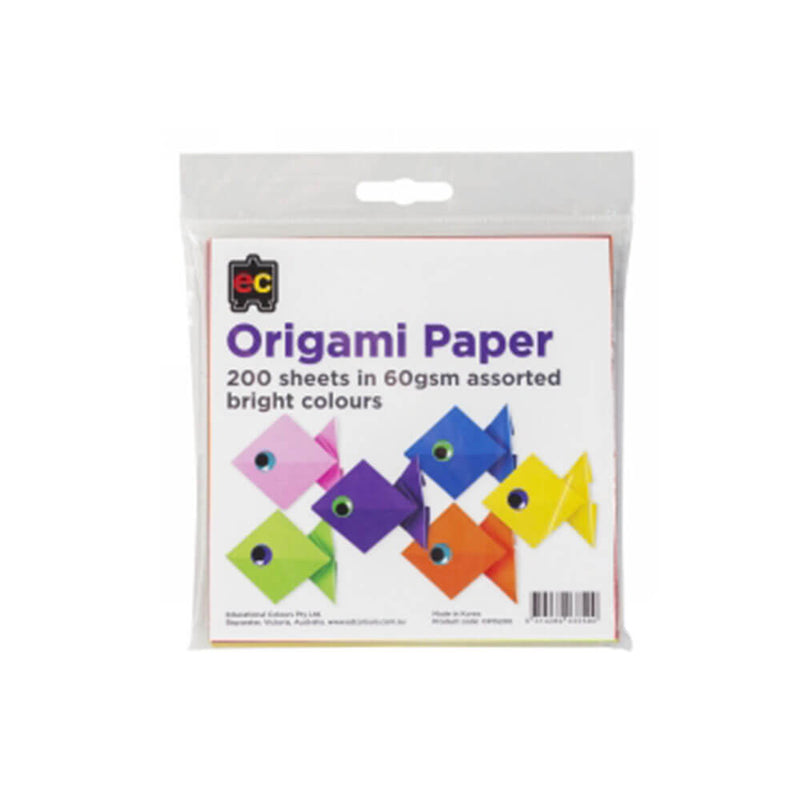  Papel de origami EC (paquete de 200)