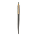 Stylo Bille Parker Jotter Acier Garniture Dorée