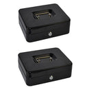 Italplast Metal Cash Box (Black)