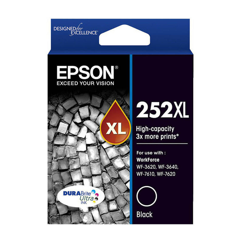 Cartucho de jato de tinta de alta capacidade Epson 252xl