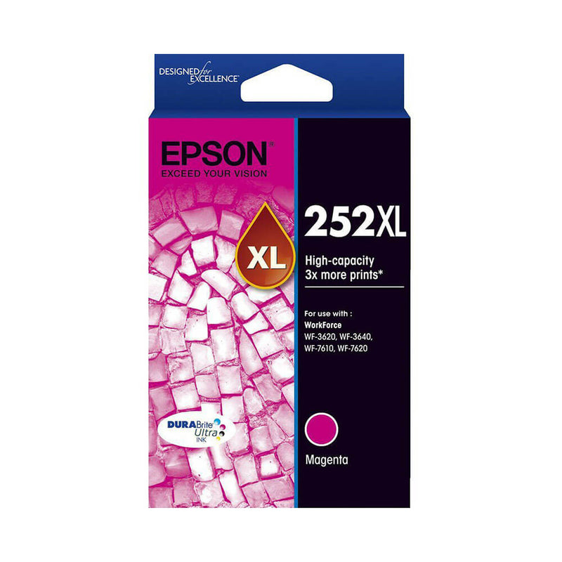  Cartucho de inyección de tinta Epson de alta capacidad 252XL