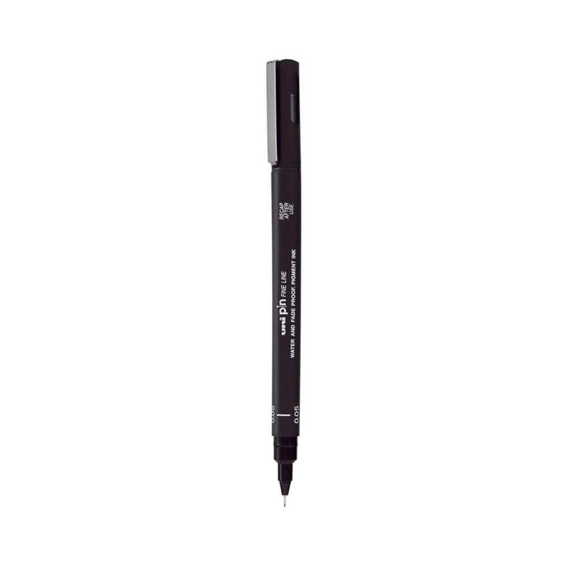 Uni-ball Pin Fineliner Pen Noir (Boîte de 3)