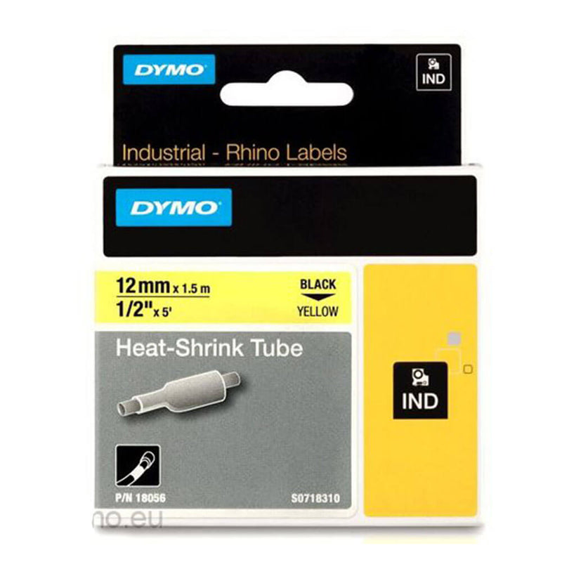 Etiqueta de cinta termorretráctil Dyme Rhino de 12 mm
