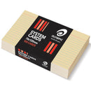 Cartes du système ligné olympique 75x125mm (100pk)